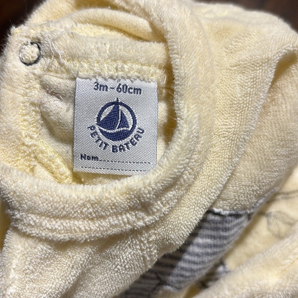 Petit bateau bodysuits and footie baby 3 months - Picture 7 of 8